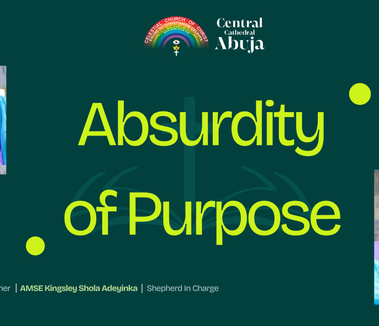 ABSURDITY OF PURPOSE