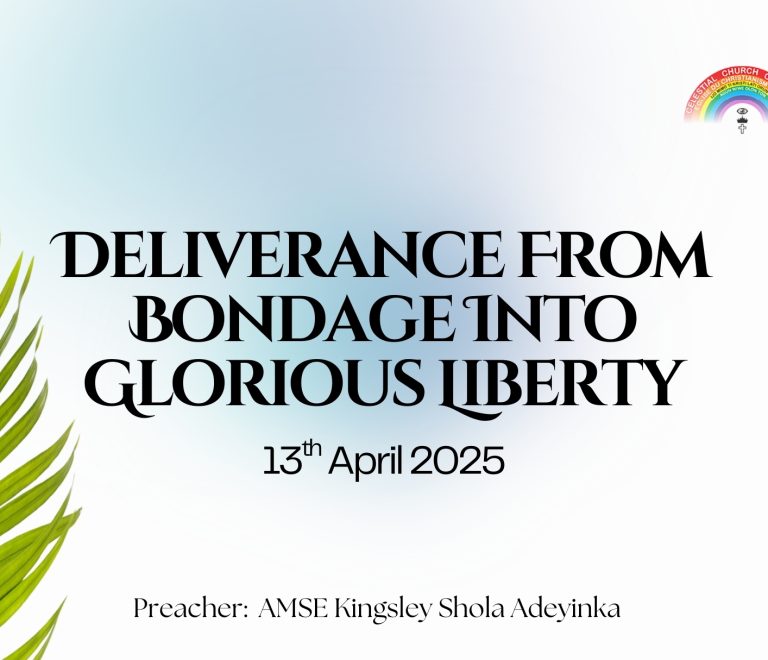 Deliverance from Bondage into Glorious Liberty